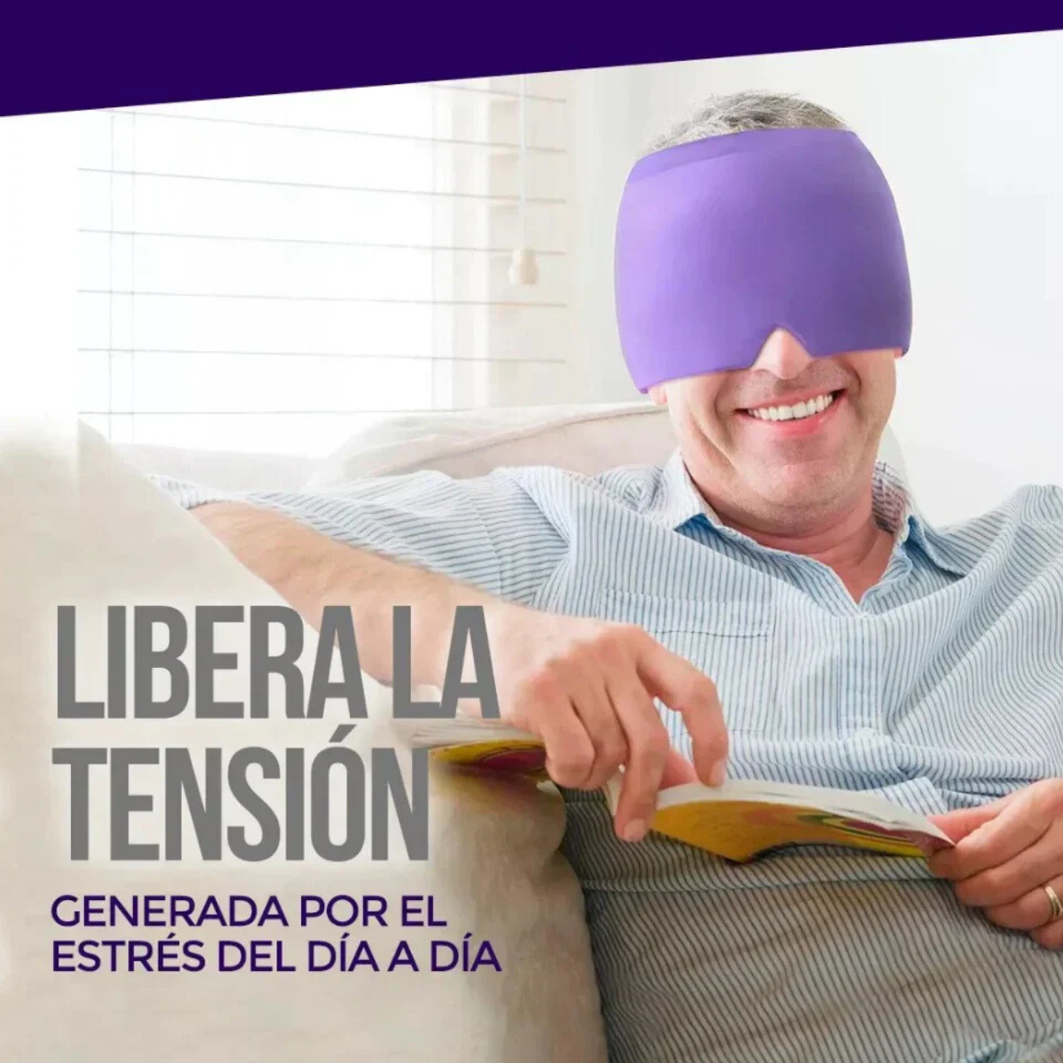 MediGel - Gorro terapéutico para el dolor de cabeza