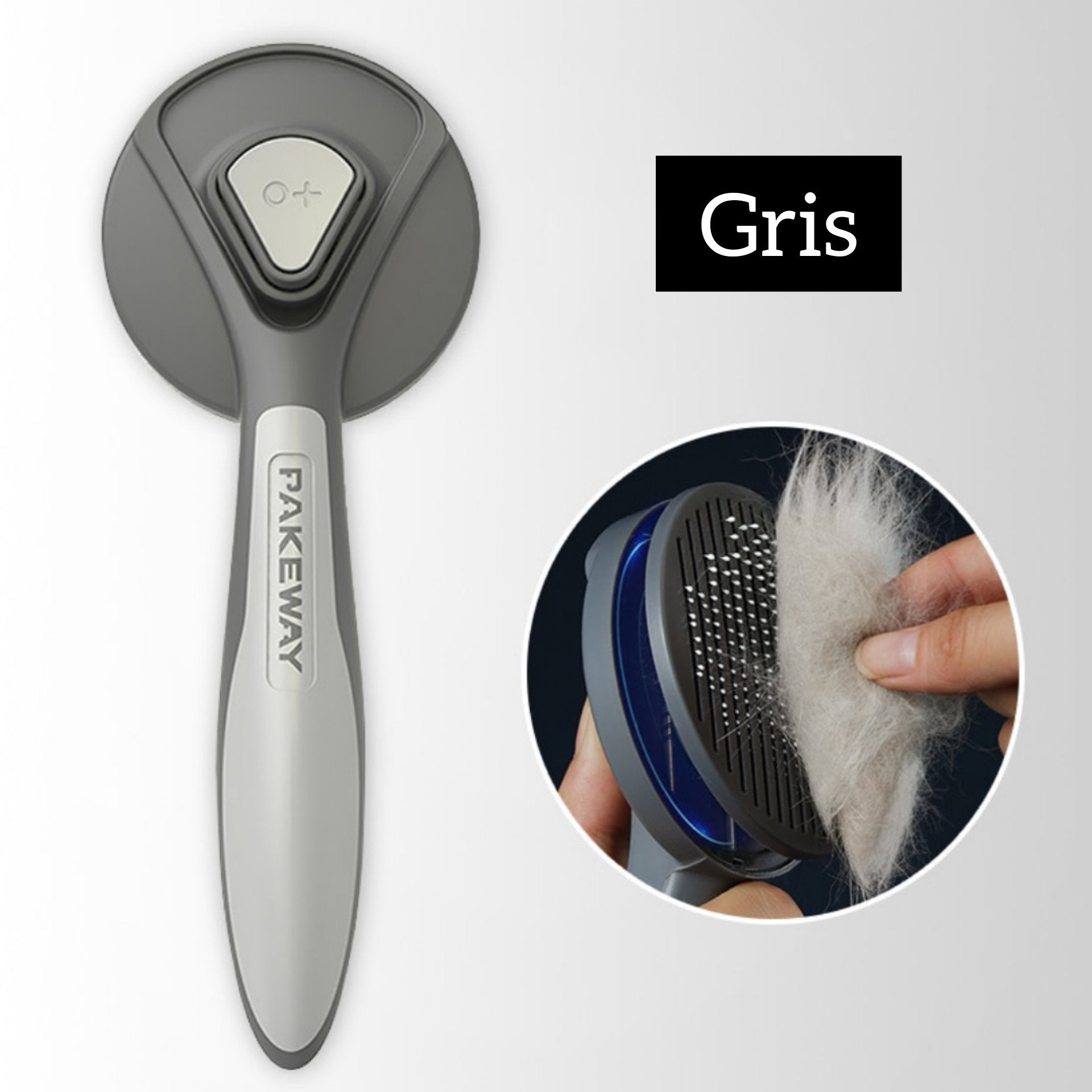 MagicBrush ™ - Peine para mascotas - ENGLA Chile ® Gris